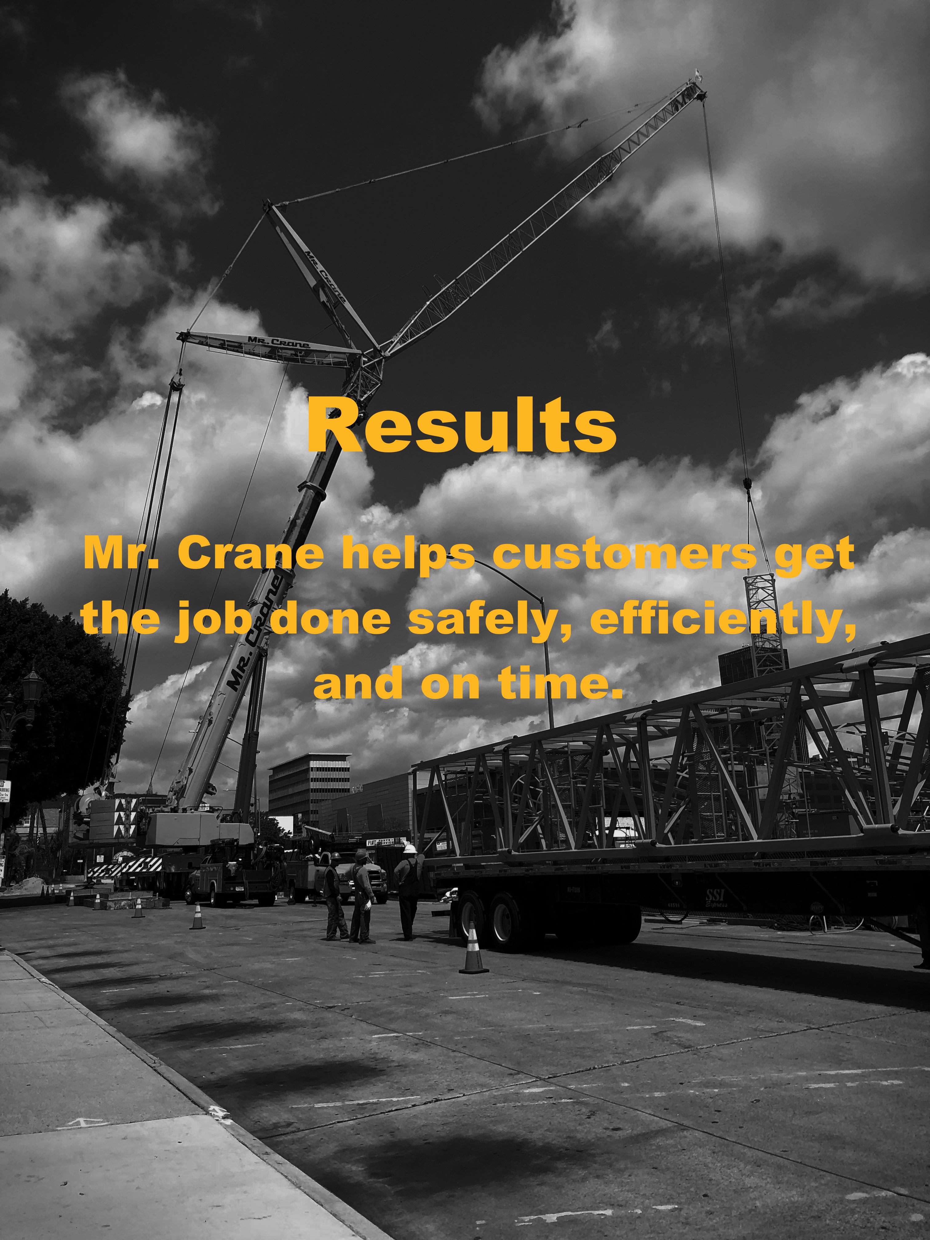 results larger text Crane Company Results